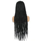 Braided T Part 13*4*1 Lace 26'' Pre Plucked Blend Wig