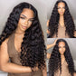 Glueless Pre-Plucked Deep Wave T Part Lace Wig 100% Human Hair