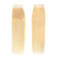1PC 613 Bone Straight 100% Remy Human Hair Bundle HD Lace Frontal Closure Bundles