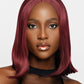 3 Length|Beginner Friendly Glueless Hair Bone Straight short Bob T Part HD Lace 99J Blended Nice Wig