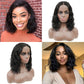 8.17 Body Wave HD 4x4 Glueless Lace Closure Wigs Human Hair Pre Plucked with Baby Hair