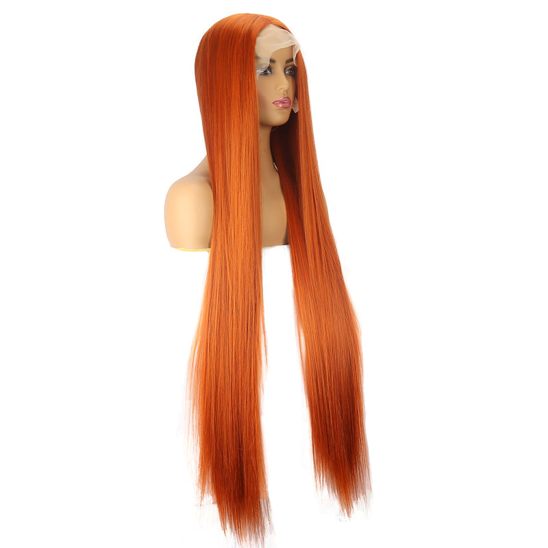 Bone Straight T Part 13*4*1 Lace Pre Plucked Blend Wig