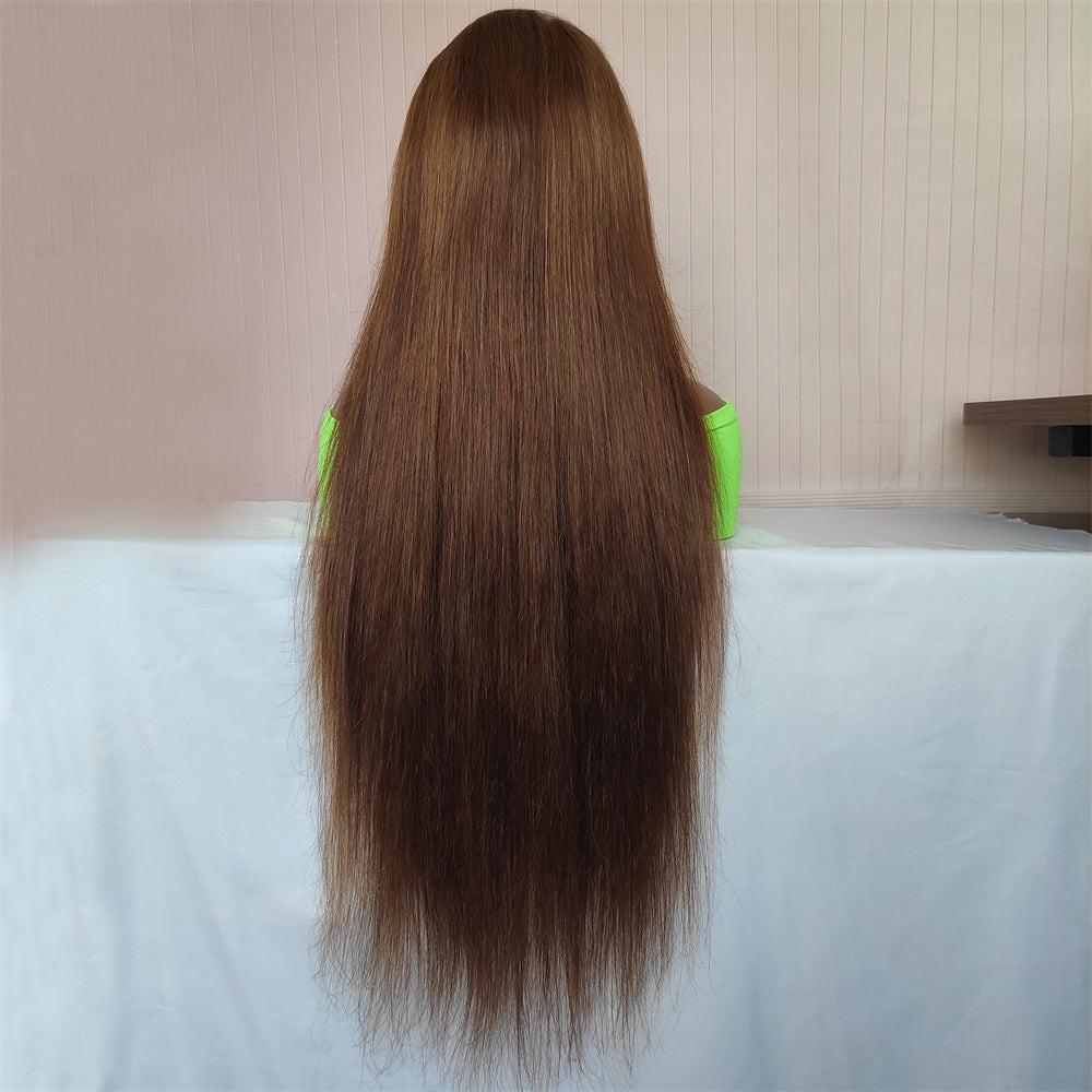 Silk Straight Pre Plucked 4*4 100%Human Hair