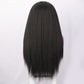 30'' T Part 13*4*1 Lace Kinky Straight Blend Hair  Wig