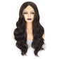 Body Wave T Part Lace 13*4*1 Free Part Closure Wigs with Baby Hair Blend Wig