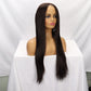 Bone Straight T Part 13*4*1 Lace Pre Plucked Blend Wig