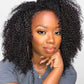 Kinky Curly 13*4 Frontal 26''  Pre Plucked100% Human Hair