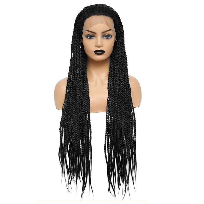 Braided T Part 13*4*1 Lace 26'' Pre Plucked Blend Wig