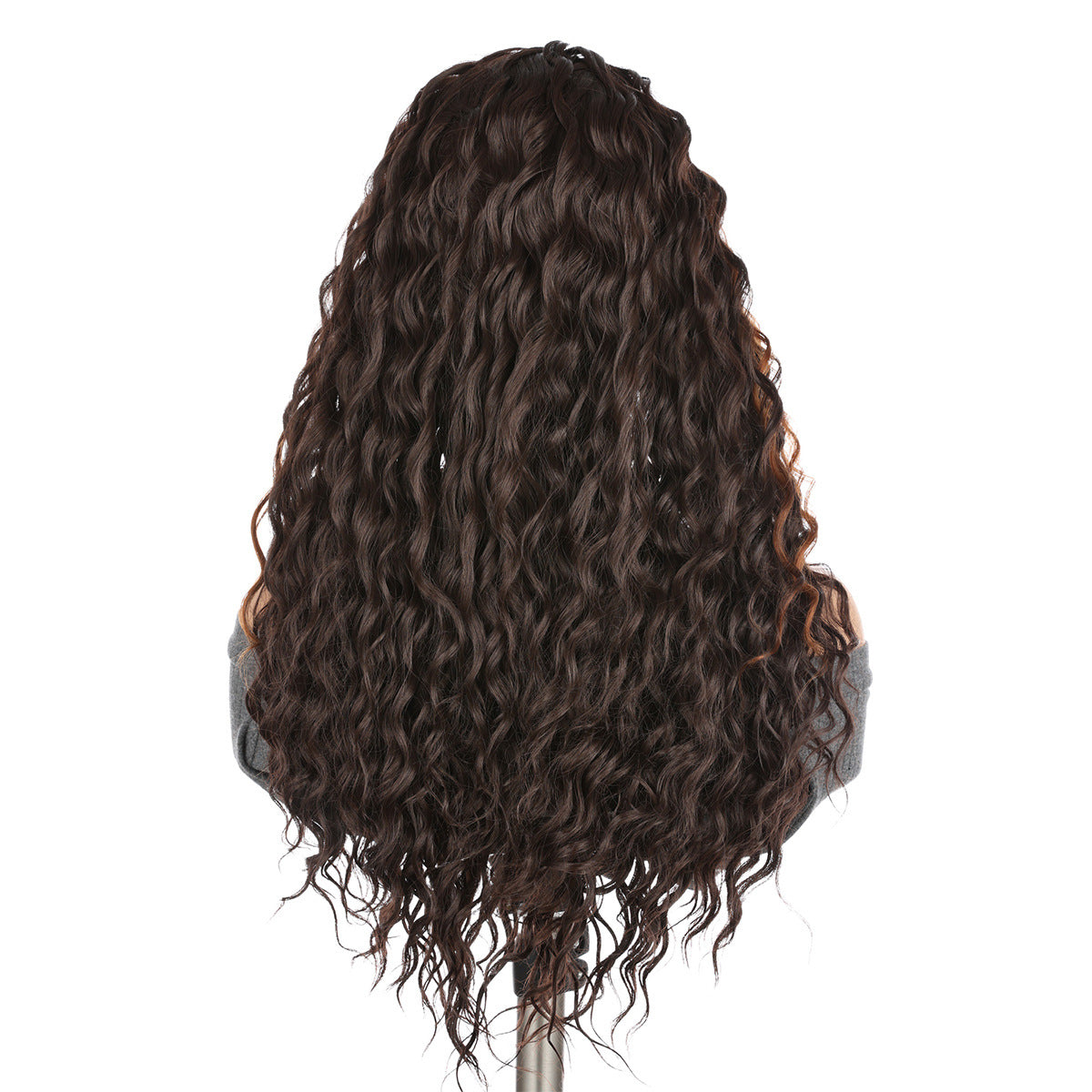 4/27 Spring Curl T Part 13*4*1 Pre Plucked Blend 26'' Wig