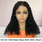 9.7 Water Wave Bob 13*1 T Part Lace Pre Plucked Glueless Human Hair Wig