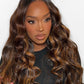 Undetectable HD Lace Body Wave 4*4 Closure Highlight Color Human Hair Pre Plucked