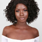 Women Blend Wig Glueless Wavy Curly Wig With Bangs Water Wave -XSX-061 Blend Wig
