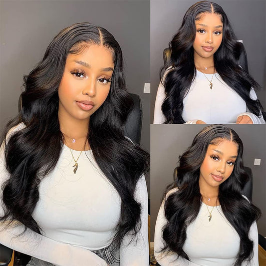 Body wave HD Lace Pre Plucked 13*4 Frontal 100% Human Hair